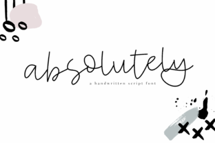 Absolutely: A Striking Script Handwritten Font for Editorial Design