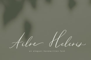 Ailre Heleris: The Perfect Script Font for Makers