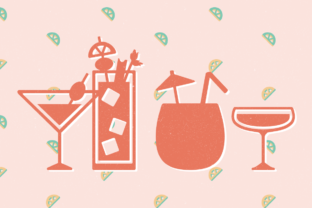 Bar Book: A Cocktail Dingbat Font for Editorial Design