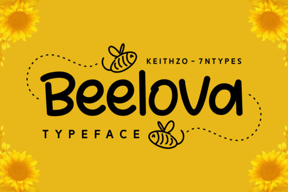 Beelova: A Playful Script Handwritten Font for Designers