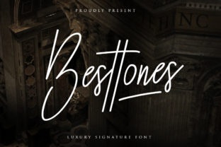 Besttones: A Luxurious Script Font for Digital Branding
