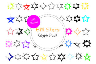 BM Graphics - Stars: A Typeface for Polished Branding