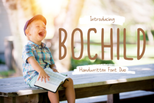 Bochild Duo: A Whimsical Script Font for Crafters