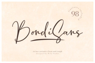 BondiSans: The Bold Script Font for Branding
