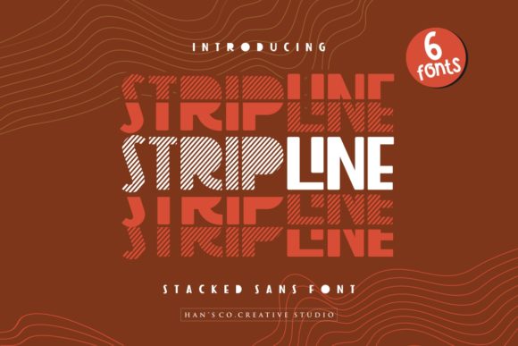 Boost Campaign Impact with Strip Line Typeface