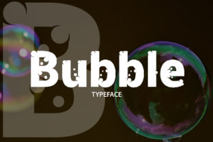 Bubble: A Fresh Decorative Font for Social Campaigns