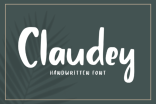 Claudey Font: Elevating Editorial Design with Handwritten Style