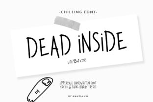 Dead Inside Font Review: A Playful Script for Editorial Design