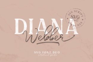 Diana Webber Family: A Bold Script for Modern Branding