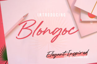 Elevate Your Brand Identity with Blongoc Script Font
