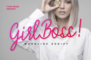 Girl Boss: A Romantic Script Font for Editorial Impact