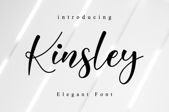 Kinsley Script: A Silky Typeface for Makers