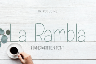 La Rambla: A Versatile Script Handwritten Font for Branding