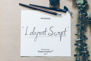 Labyrint Script: An Elegant Signature Font for Branding