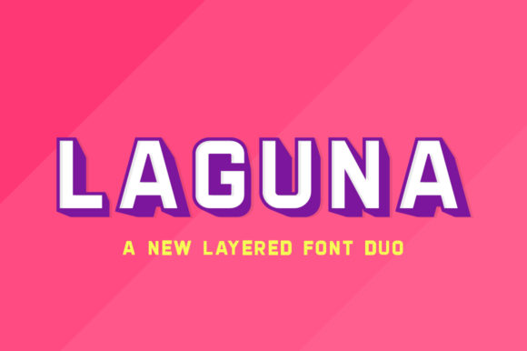 Laguna Duo: A Modern Sans Serif Font for Editorial Design