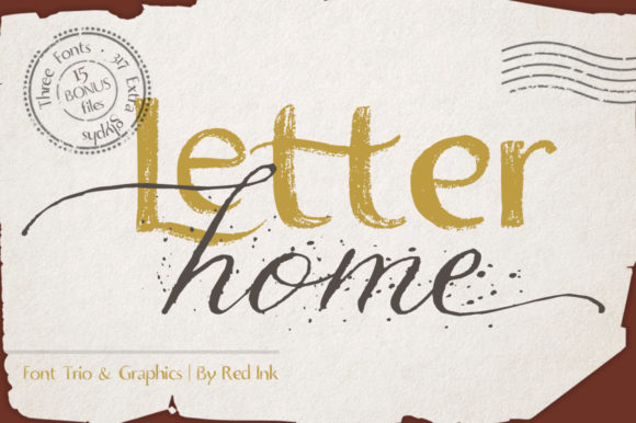 Letter Home: The Sweet Script Font for Authentic Brands