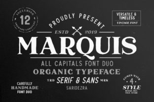 Marquis Duo: The Serif Font That Elevates Small Business Branding