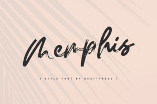Memphis Font: A Smart Handwritten Typeface for Web Design