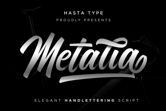 Metalia: A Modern Script Font for Elegant Branding
