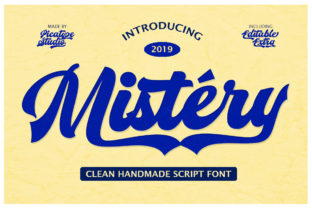 Mistery: The Bold Handwritten Font for Authentic Brands
