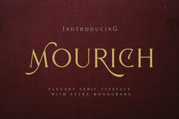Mourich: A Stylish Serif Font for Modern Web Design