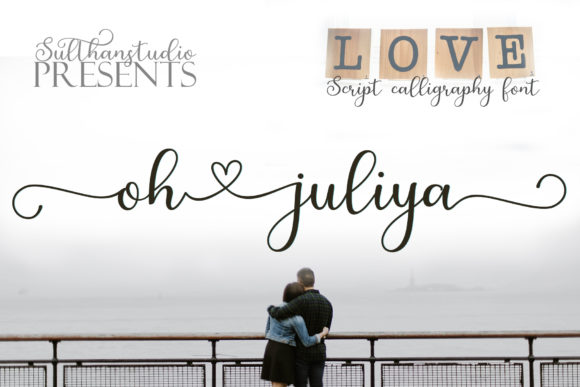 Oh Juliya: A Romantic Script Font for Editorial Design