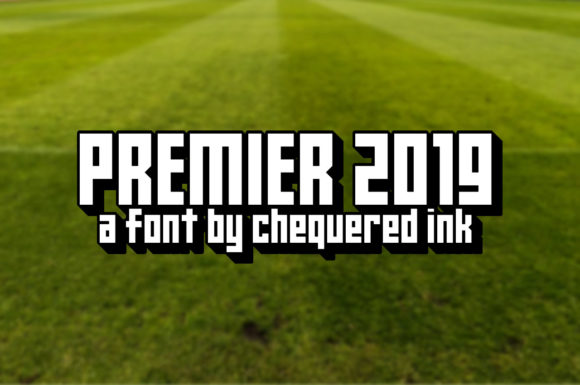 Premier 2019: A Bold Display Font for Editorial Design