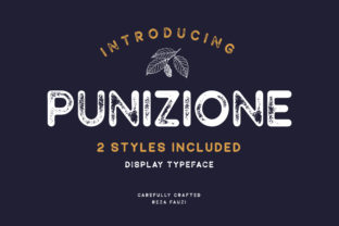 Punizione Font Review: Bold Vintage Style for Modern Brands