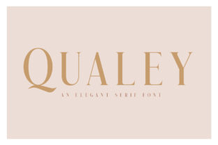 Qualey: The Modern Serif Font for Digital Elegance