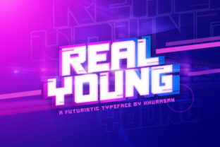 Real Young Font: Modern Sans Serif for Makers