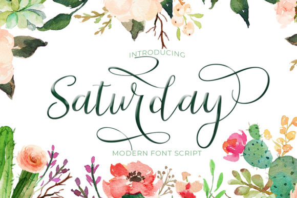 Reviewing Saturday: A Calm Script Handwritten Font for Branding