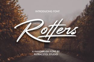 Rotters: The Handbrushed Font for Scroll-Stopping Ads