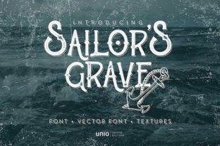 Sailor s Grave Font for Vintage Handmade Brands