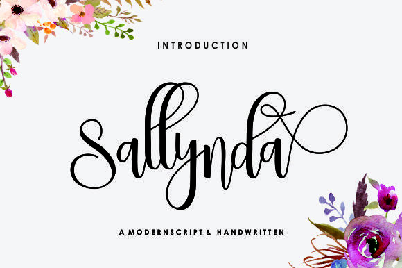 Sallynda Script: A Modern Typeface for Digital Branding