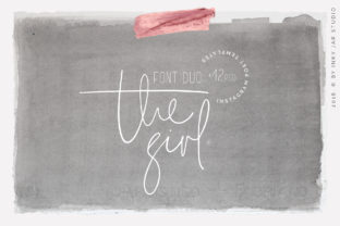 The Girl Duo: A Script Handwritten Font for Social Campaigns
