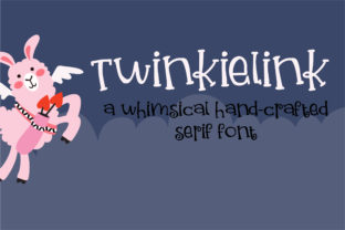 Twinkielink: A Whimsical Serif Font for Playful Branding
