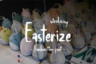 Upgrade Your Brand with the Easterize Handwritten Font