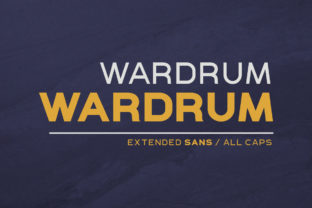 Wardrum Font Review: Bold Sans Serif for Modern Branding