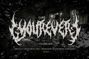 Yourever: The Brutal Blackletter Font for Metal Campaigns